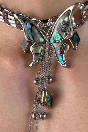 Cute Everyday Outfits, Outfit Inspo Casual Fairycore Aesthetic Butterfly Choker