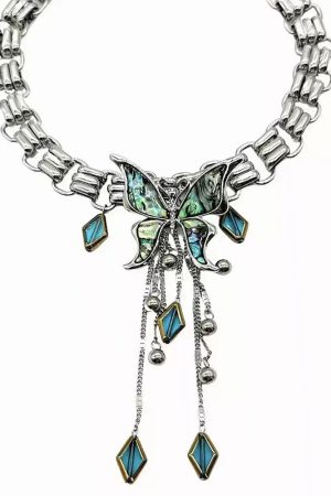 Cute Everyday Outfits, Outfit Inspo Casual Fairycore Aesthetic Butterfly Choker