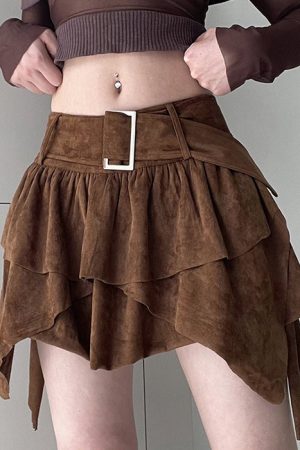 Cute Everyday Outfits, Outfit Inspo Casual Fairycore Aesthetic Cord Skirt