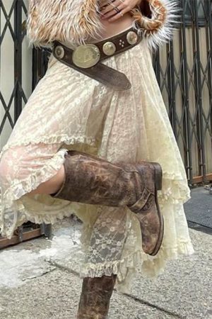 Cute Everyday Outfits, Outfit Inspo Casual Fairycore Asymmetrical Lace Skirt