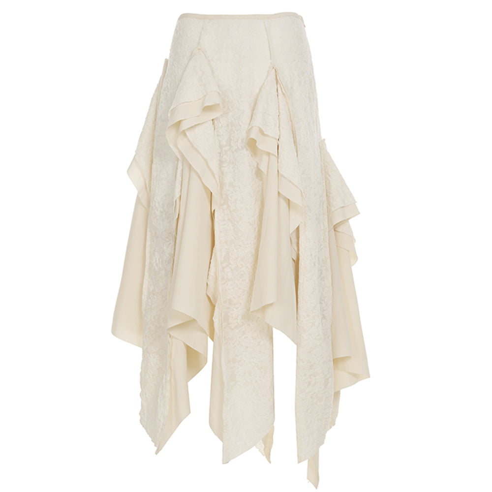 Cute Everyday Outfits, Outfit Inspo Casual Fairycore Asymmetrical Maxi Skirt