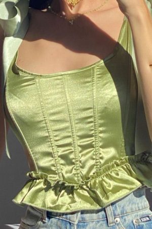 Cute Everyday Outfits, Outfit Inspo Casual Fairycore Corset Top