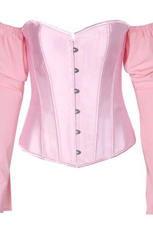 Cute Everyday Outfits, Outfit Inspo Casual Fairycore Long Sleeve Corset Top