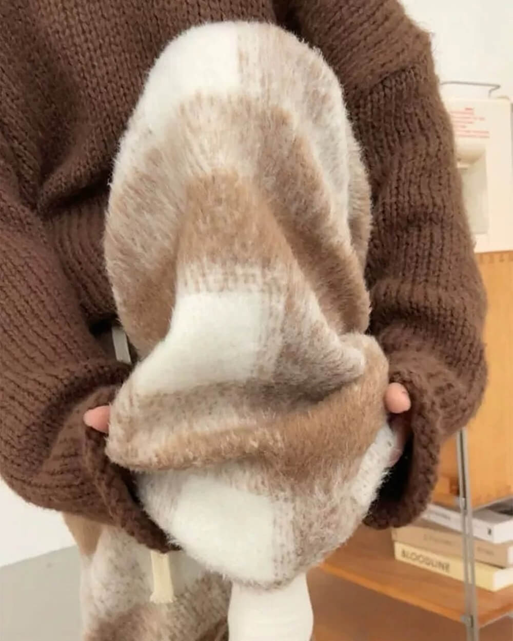 Cute Everyday Outfits, Outfit Inspo Casual Fall Feels Cozy Plaid Trousers Cute Everyday Outfits, Outfit Inspo Casual Fall Feels Cozy Plaid Trousers