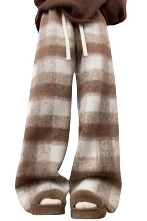 Cute Everyday Outfits, Outfit Inspo Casual Fall Feels Cozy Plaid Trousers