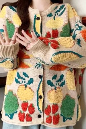 Cute Everyday Outfits, Outfit Inspo Casual Farmers Market Aesthetic Cardigan