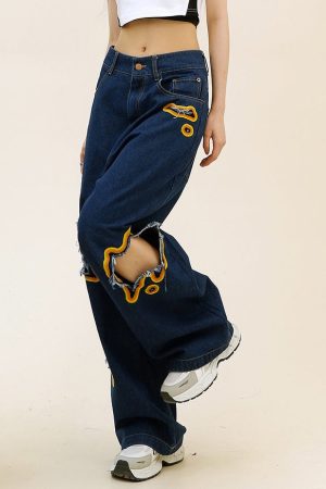 Cute Everyday Outfits, Outfit Inspo Casual Feel The Burn Cut-Out Jeans