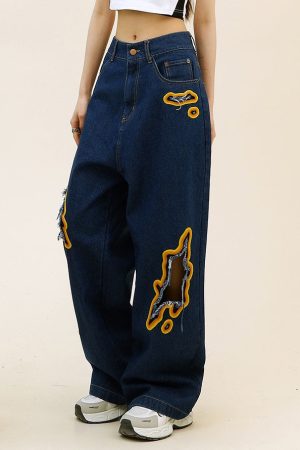 Cute Everyday Outfits, Outfit Inspo Casual Feel The Burn Cut-Out Jeans