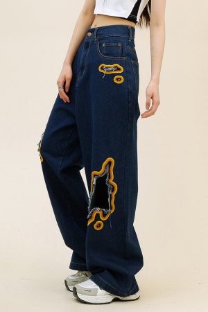 Cute Everyday Outfits, Outfit Inspo Casual Feel The Burn Cut-Out Jeans