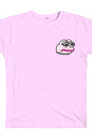 Cute Everyday Outfits, Outfit Inspo Casual Feelz Bad Face T-Shirt in Pink