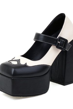 Cute Everyday Outfits, Outfit Inspo Casual Flame Heart Platform Shoes