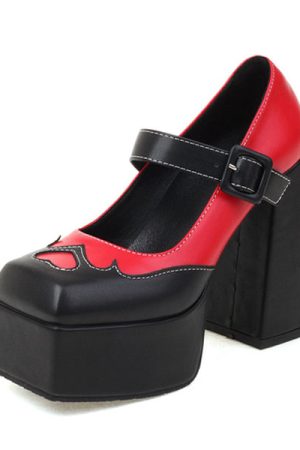 Cute Everyday Outfits, Outfit Inspo Casual Flame Heart Platform Shoes