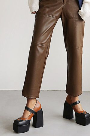 Cute Everyday Outfits, Outfit Inspo Casual Flame Heart Platform Shoes