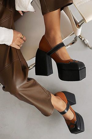 Cute Everyday Outfits, Outfit Inspo Casual Flame Heart Platform Shoes