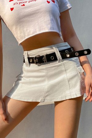 Cute Everyday Outfits, Outfit Inspo Casual Flirting With Trouble Mini Skirt