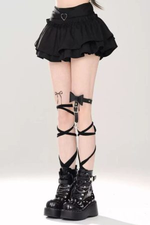 Cute Everyday Outfits, Outfit Inspo Casual Flirty Babe Ruffle Skirt