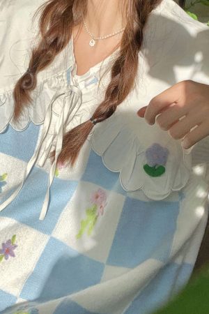 Cute Everyday Outfits, Outfit Inspo Casual Floral Knit Vest