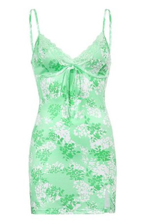 Cute Everyday Outfits, Outfit Inspo Casual Floral Slip Dress