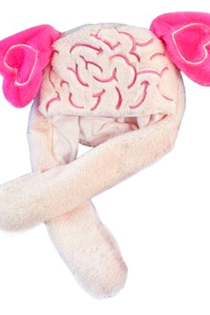 Cute Everyday Outfits, Outfit Inspo Casual Fluffy Brain Hat with Heart Ears