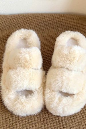 Cute Everyday Outfits, Outfit Inspo Casual Fluffy Platform Slippers