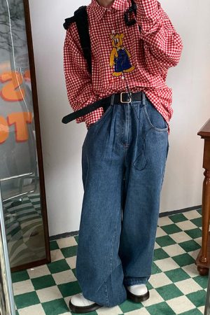 Cute Everyday Outfits, Outfit Inspo Casual Forbidden Boyfriend Wide Jeans