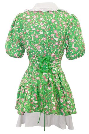 Cute Everyday Outfits, Outfit Inspo Casual Forbidden Garden Collar Dress