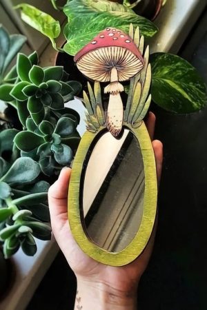 Cute Everyday Outfits, Outfit Inspo Casual Forest Mushroom Wooden Mirror
