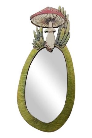 Cute Everyday Outfits, Outfit Inspo Casual Forest Mushroom Wooden Mirror