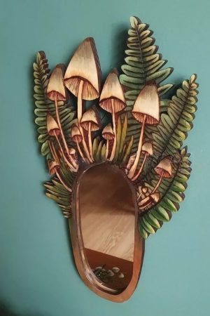 Cute Everyday Outfits, Outfit Inspo Casual Forest Mushroom Wooden Mirror