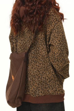 Cute Everyday Outfits, Outfit Inspo Casual Found Leopard Oversized Hoodie