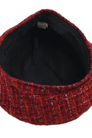 Cute Everyday Outfits, Outfit Inspo Casual French Girl Aesthetic Tweed Beret