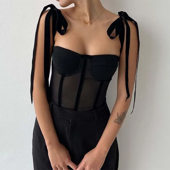 Cute Everyday Outfits, Outfit Inspo Casual French Girl Bow Corset Top Cute Everyday Outfits, Outfit Inspo Casual French Girl Bow Corset Top