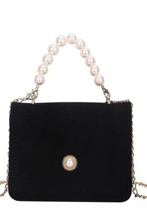 Cute Everyday Outfits, Outfit Inspo Casual French Girl Pearl Chain Bag