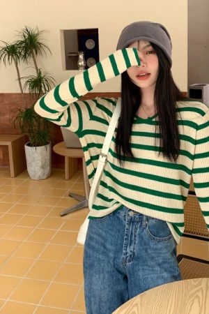 Cute Everyday Outfits, Outfit Inspo Casual French Girl Ribbed Top