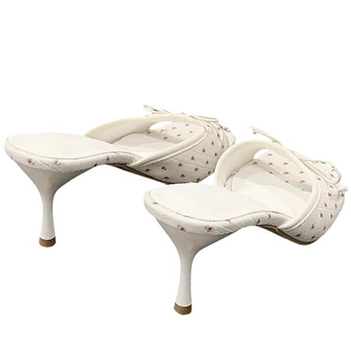 Cute Everyday Outfits, Outfit Inspo Casual French Summer Floral Heeled Mules Cute Everyday Outfits, Outfit Inspo Casual French Summer Floral Heeled Mules