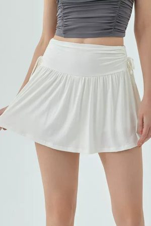 Cute Everyday Outfits, Outfit Inspo Casual French Sun Tennis Skirt in White