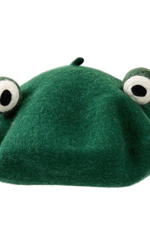 Cute Everyday Outfits, Outfit Inspo Casual Frog Beret