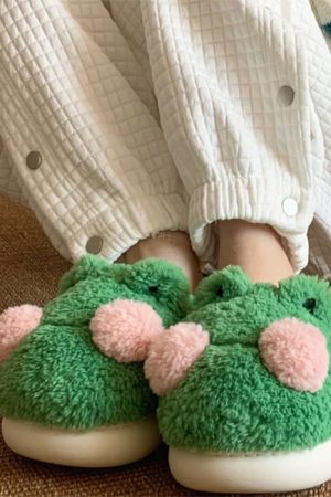 Cute Everyday Outfits, Outfit Inspo Casual Frog Slippers