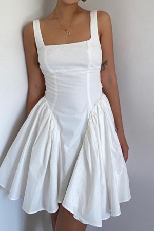 Cute Everyday Outfits, Outfit Inspo Casual Garden Of Envy Back-Tie Milkmaid Dress