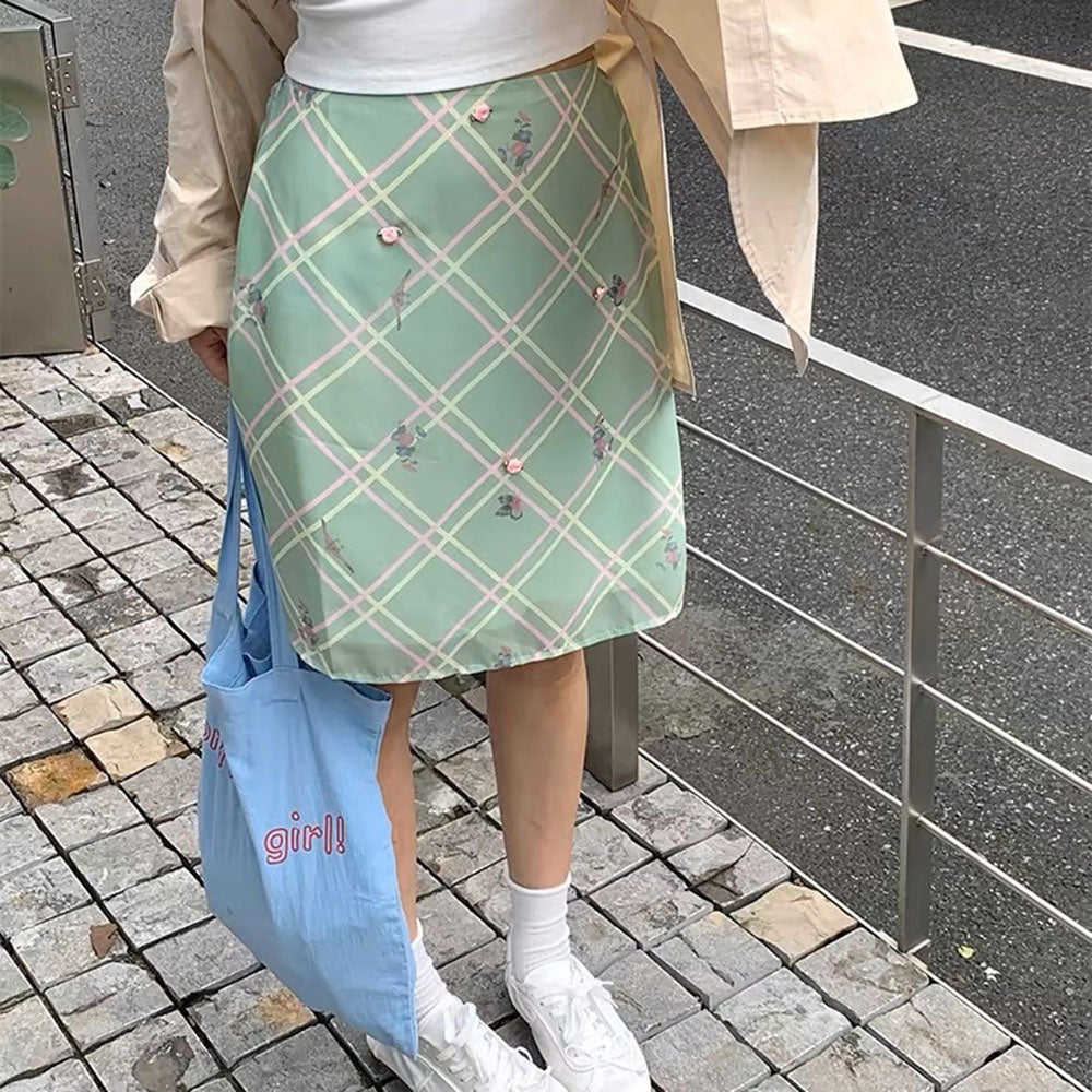 Cute Everyday Outfits, Outfit Inspo Casual Garden Of Envy Mint Green Plaid Skirt Cute Everyday Outfits, Outfit Inspo Casual Garden Of Envy Mint Green Plaid Skirt