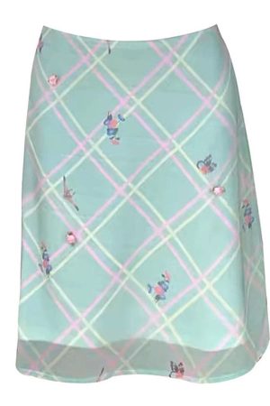 Cute Everyday Outfits, Outfit Inspo Casual Garden Of Envy Mint Green Plaid Skirt