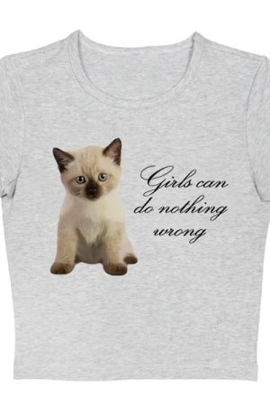 Cute Everyday Outfits, Outfit Inspo Casual Girls Can Do Nothing Wrong Baby Tee