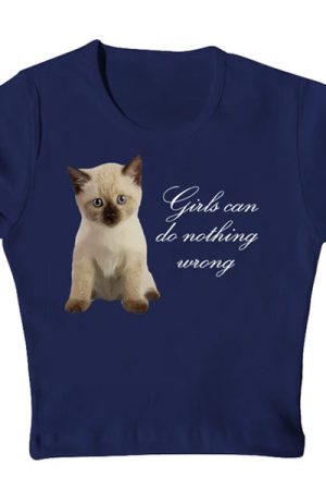 Cute Everyday Outfits, Outfit Inspo Casual Girls Can Do Nothing Wrong Baby Tee