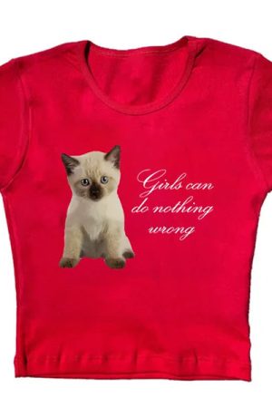 Cute Everyday Outfits, Outfit Inspo Casual Girls Can Do Nothing Wrong Baby Tee