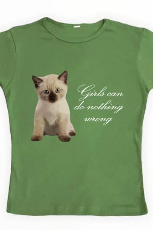 Cute Everyday Outfits, Outfit Inspo Casual Girls Can Do Nothing Wrong Baby Tee