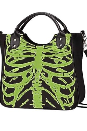 Cute Everyday Outfits, Outfit Inspo Casual Glow In The Dark Skeleton Bag
