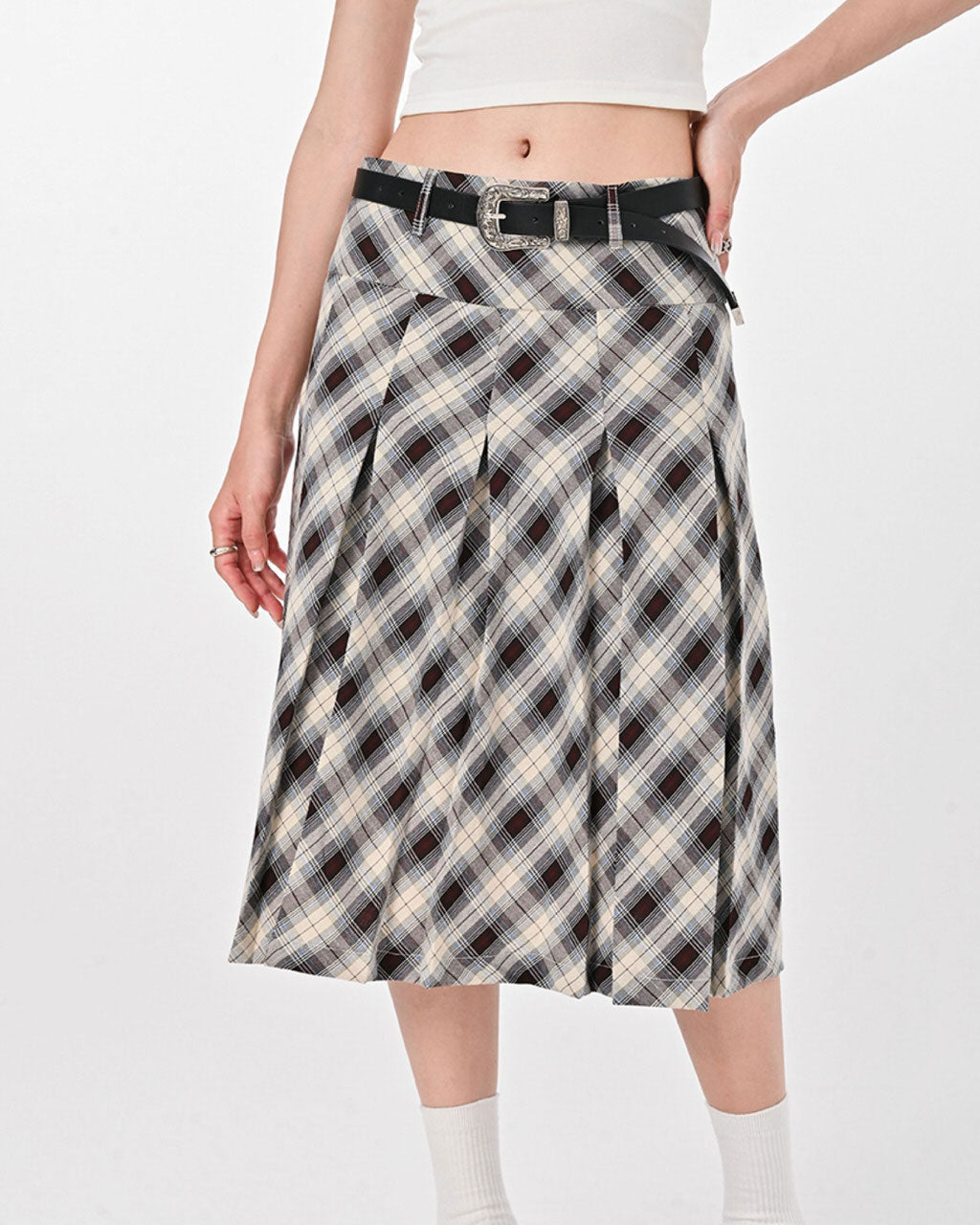 Cute Everyday Outfits, Outfit Inspo Casual Good Manners Plaid Kilt Skirt Cute Everyday Outfits, Outfit Inspo Casual Good Manners Plaid Kilt Skirt