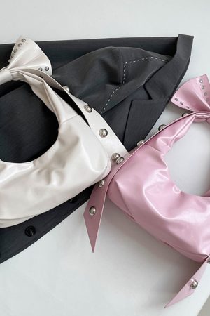 Cute Everyday Outfits, Outfit Inspo Casual Gossip Goes Around Bow Shoulder Bag