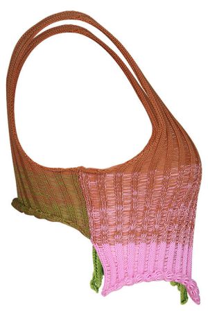 Cute Everyday Outfits, Outfit Inspo Casual Gradient Crochet Top