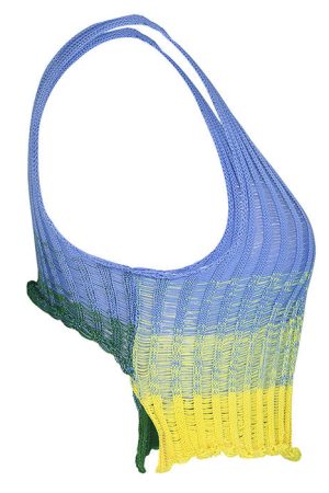 Cute Everyday Outfits, Outfit Inspo Casual Gradient Crochet Top